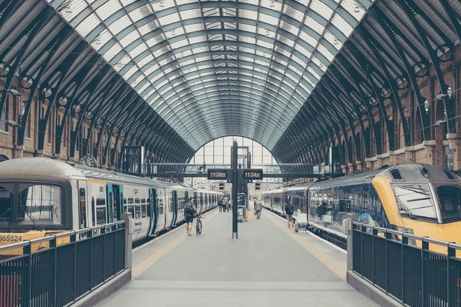 A train station is a good metaphor for being data informed: there are multiple trains that go to different places, and we are aware that there are alternatives for determining which train to board. There is less certainty and more room for exploration, with numerous potential destinations at the end.